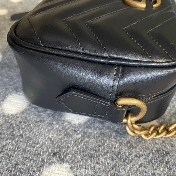 Gucci Matelasse Mini Marmont GG Bag - Picture 10 of 16